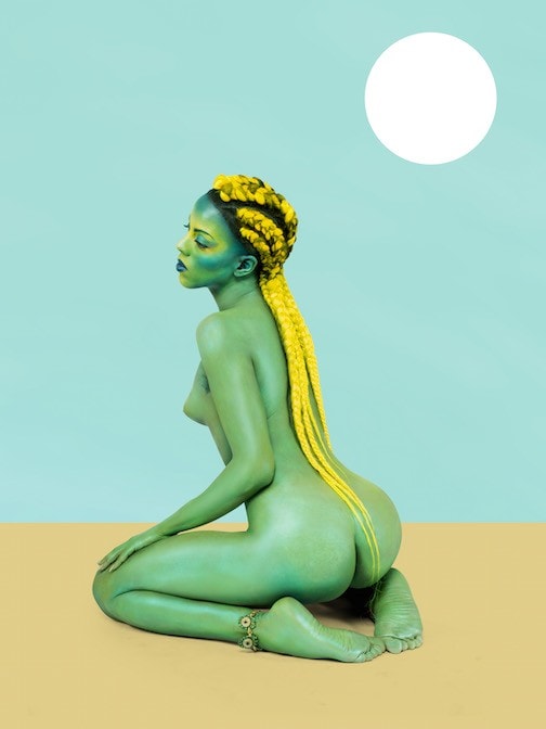 "Untitled in the Rage (Nibiru Cataclysm)", Juliana Huxtable