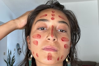 period blood skincare