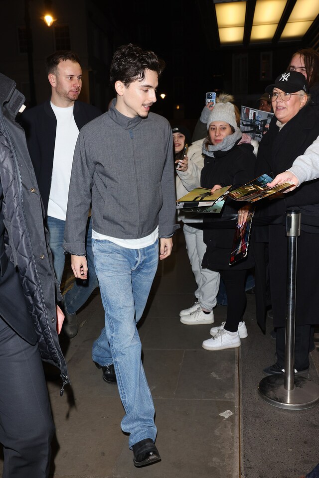 A Complete Unknown photo call at The Curzon Mayfair 16