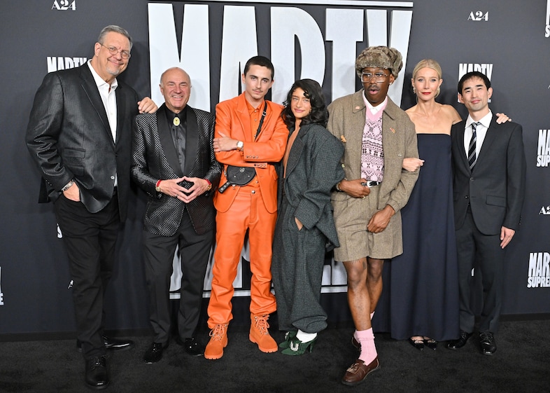 Marty Supreme LA premiere